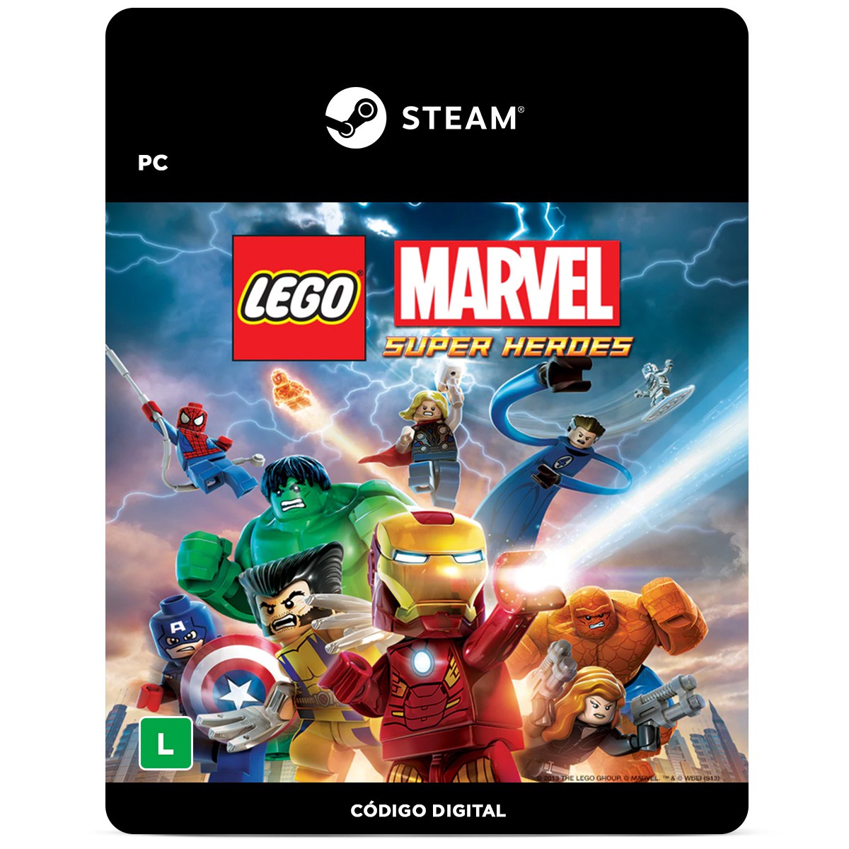 LEGO Marvel Super Heroes - PC Código Digital - PentaKill Store - PentaKill  Store - Gift Card e Games, lego marvel super heroes códigos peças x10