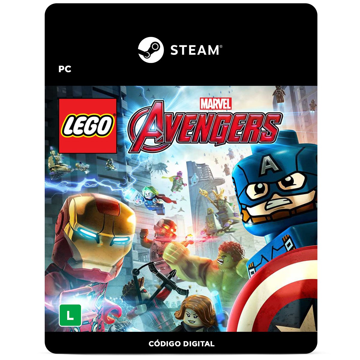 LEGO Marvel's Avengers - PC Código Digital - PentaKill Store - PentaKill  Store - Gift Card e Games