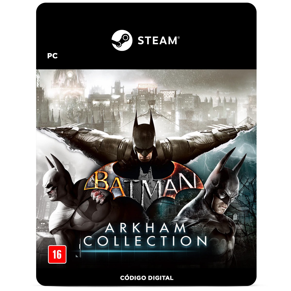 Batman Arkham City Game of the Year Edition PC Steam Digital