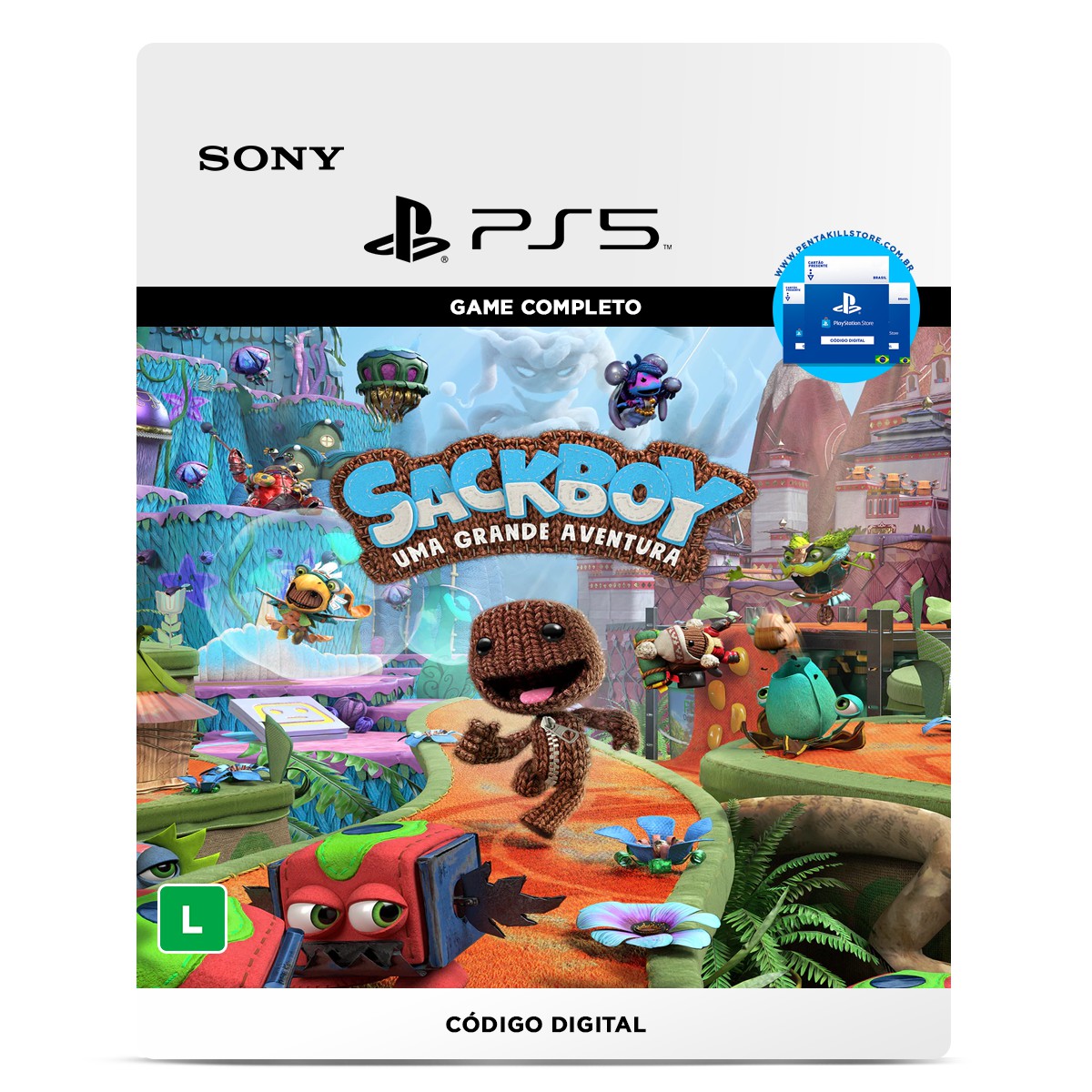 Jogo PS5 - Sackboy - Uma Grande Aventura - Sony