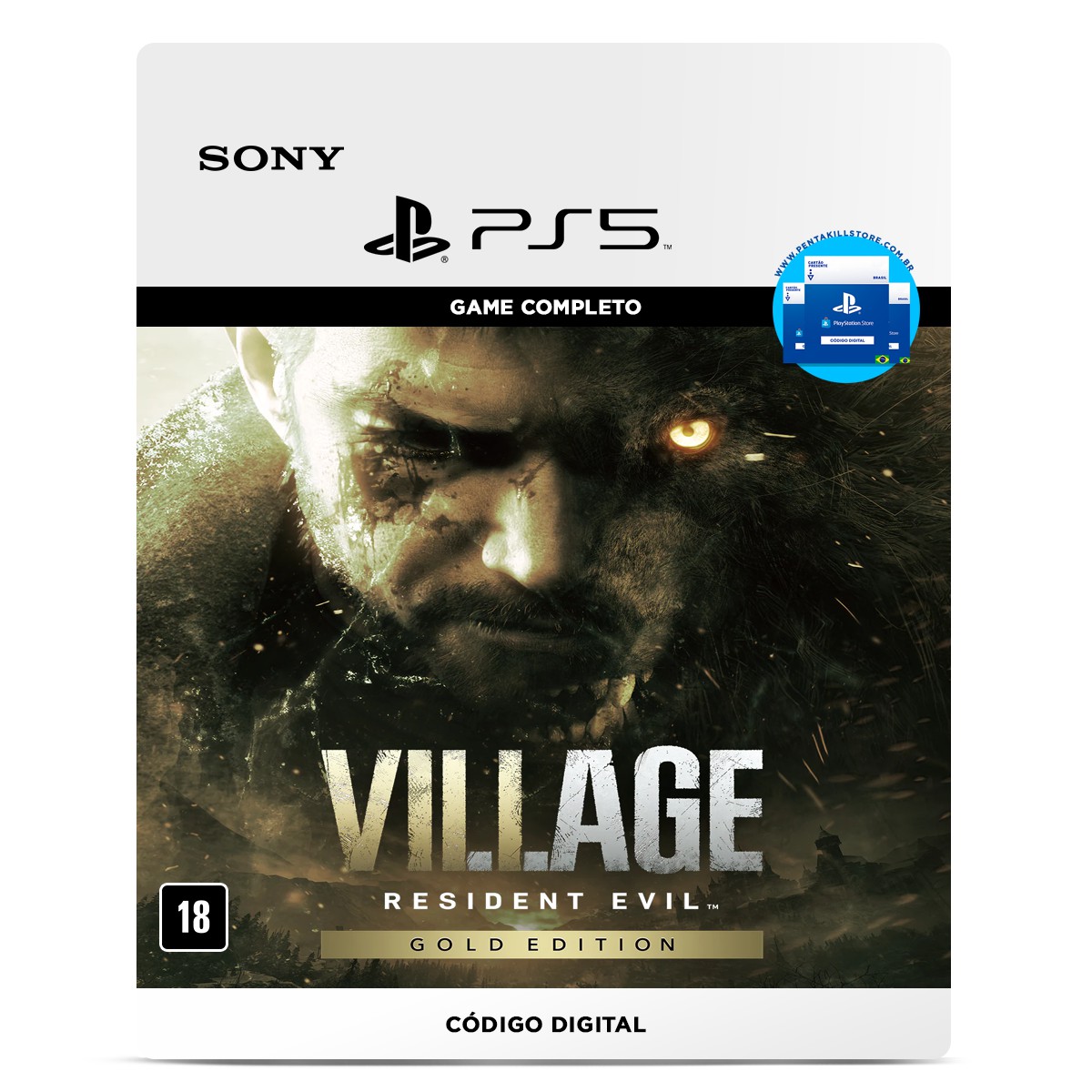 Jogo Resident Evil Village PS5 Capcom em Promoção é no Bondfaro