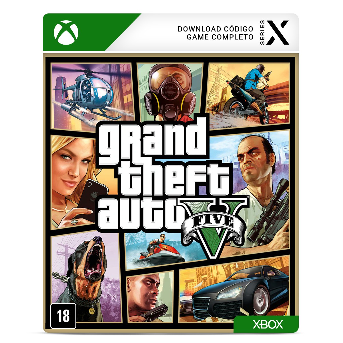 Grand Theft Auto V: Edição Premium - Xbox One - Cód 25 Digitos