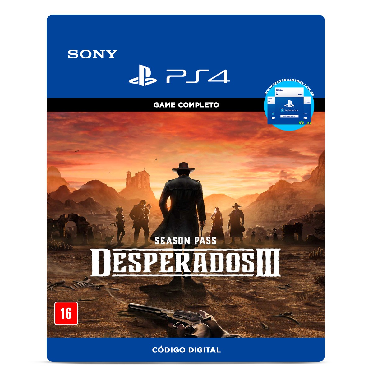 Red Dead Redemption 2 PS4 - Código Digital - PentaKill Store - PentaKill  Store - Gift Card e Games