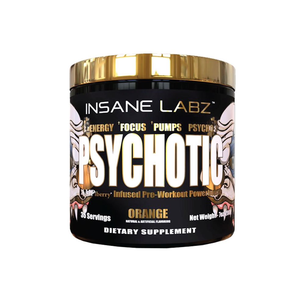 Psychotic Gold 200g Orange - Insane Labz - BH Suplementos
