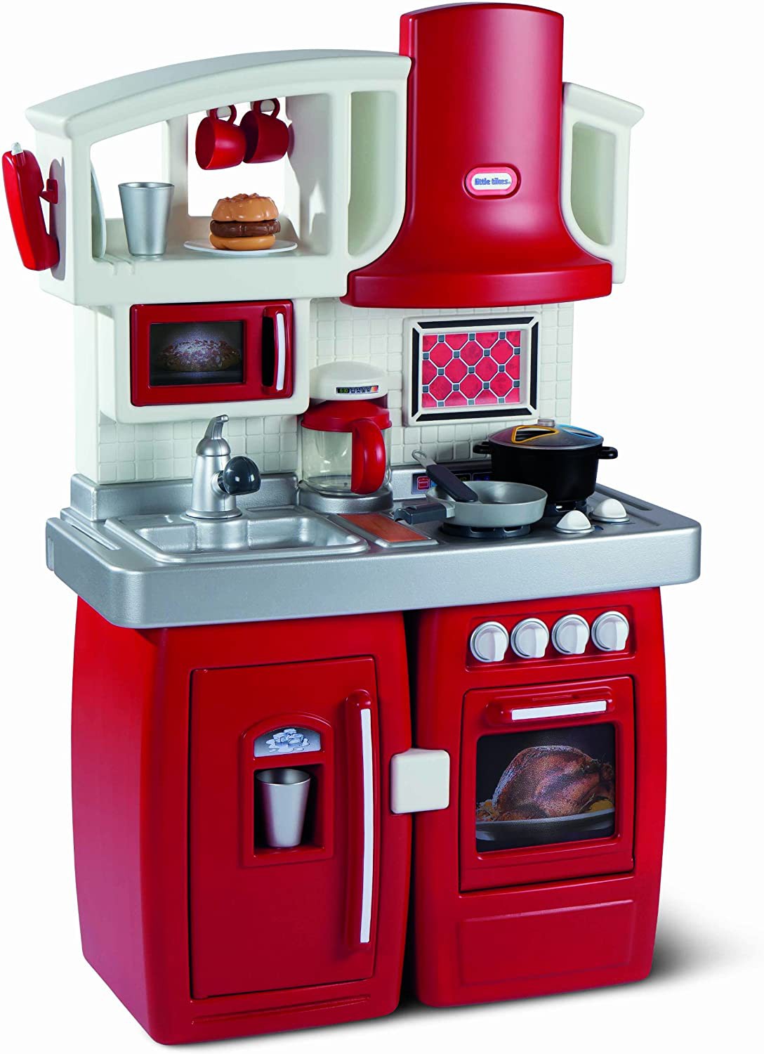 Cozinha Expansivel Little Tikes 626012M Vermelho Branco