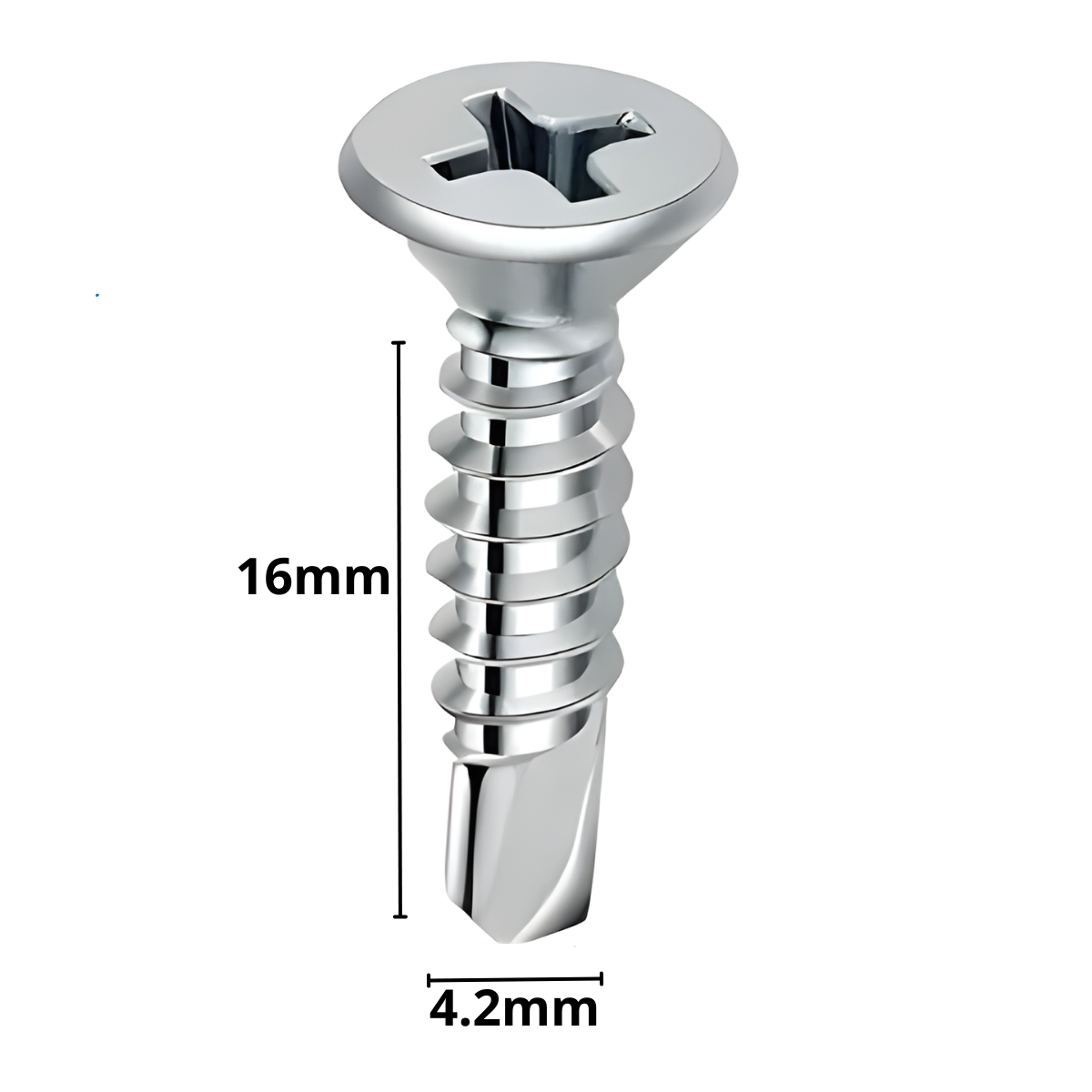 Qualité & Prix Vis à tôle | 4.8 × 16 mm | 10 pièces Acheter chez Qualité & Prix Vis à tôle | 4.8 × 16 mm | 10 pièces Acheter chez