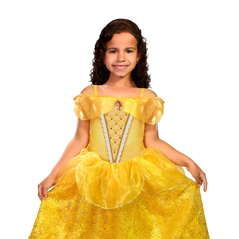 Fantasia Vestido Bela e a Fera Infantil - Fantasia Kids