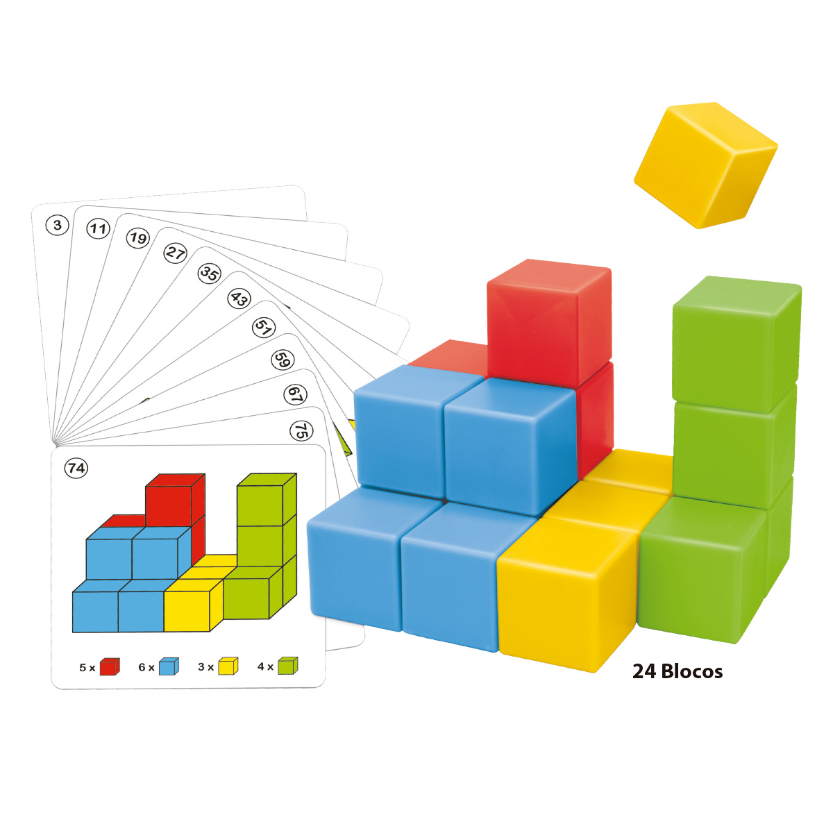 Follow Blocks - Jogo Educativo - Lalalume