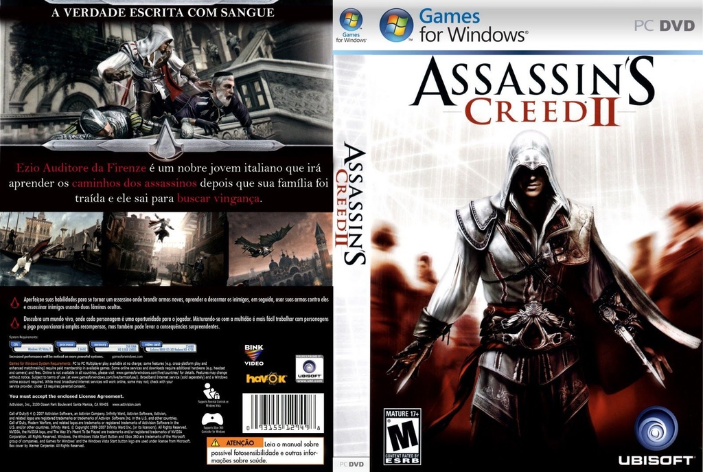 Pode rodar o jogo Assassin's Creed II?