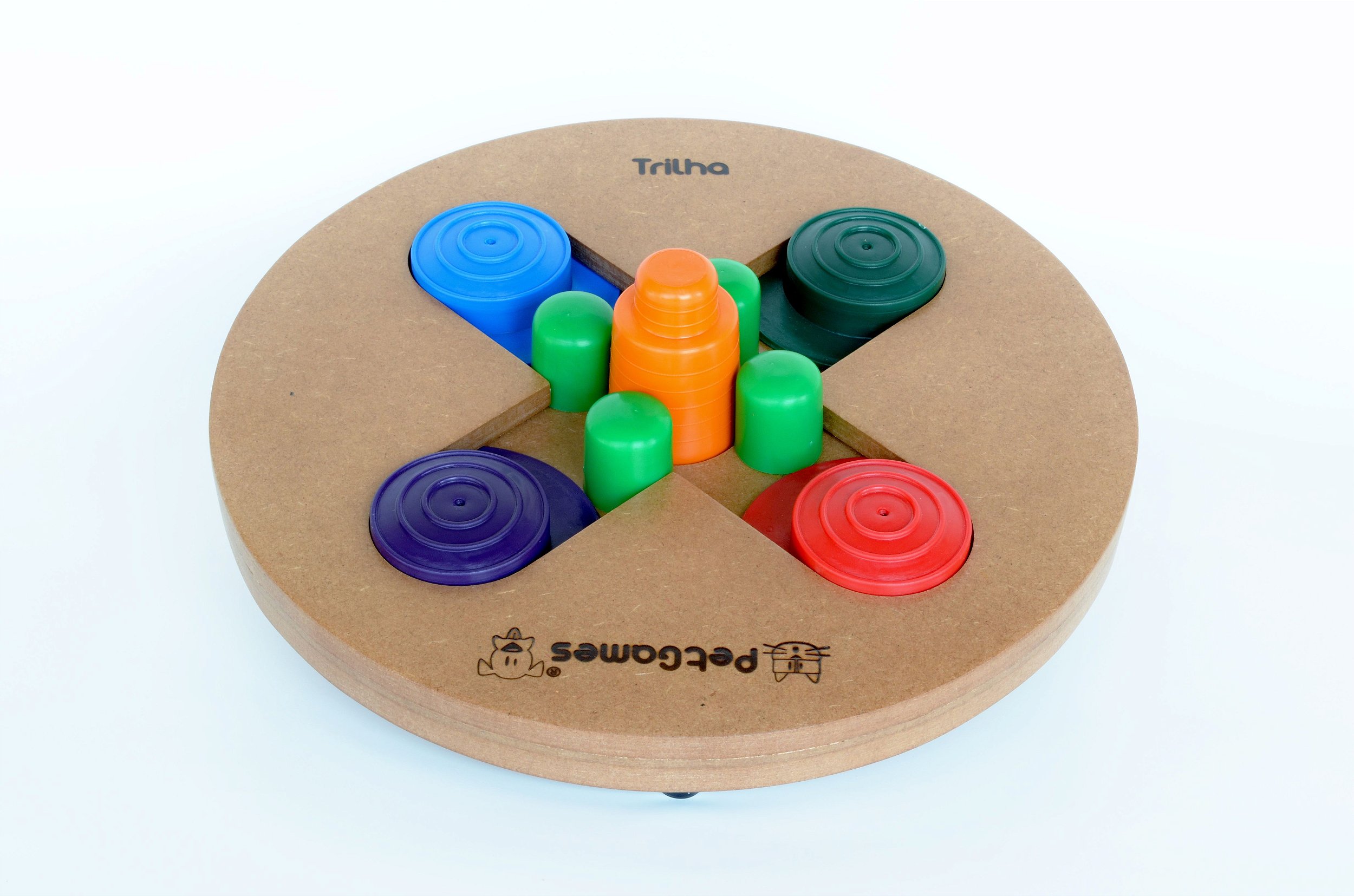 Tabuleiro Disco Pet Games - Brinquedo Comedouro Interativo * EA Toys