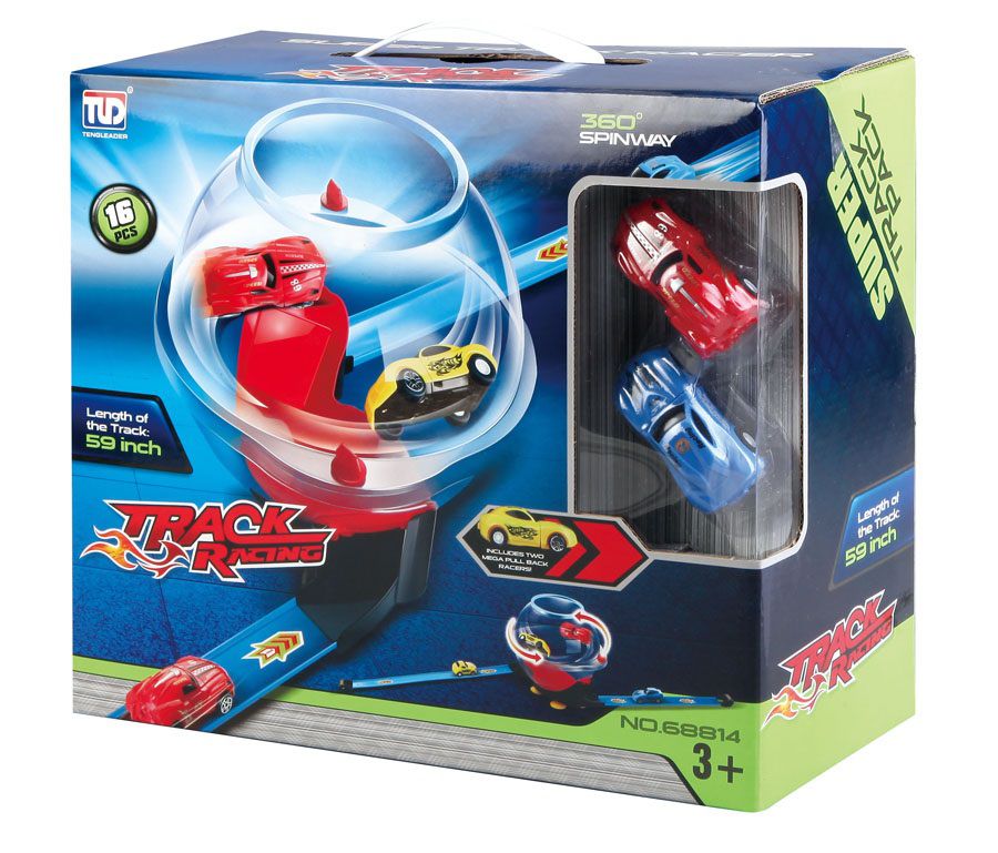 Pista Carrinhos Corrida Looping 360° Lançador Tipo Hotwheels