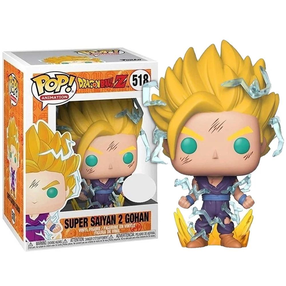 Boneco Dragon Ball Z Goku Super Saiyajin Grande Cabelo Loiro