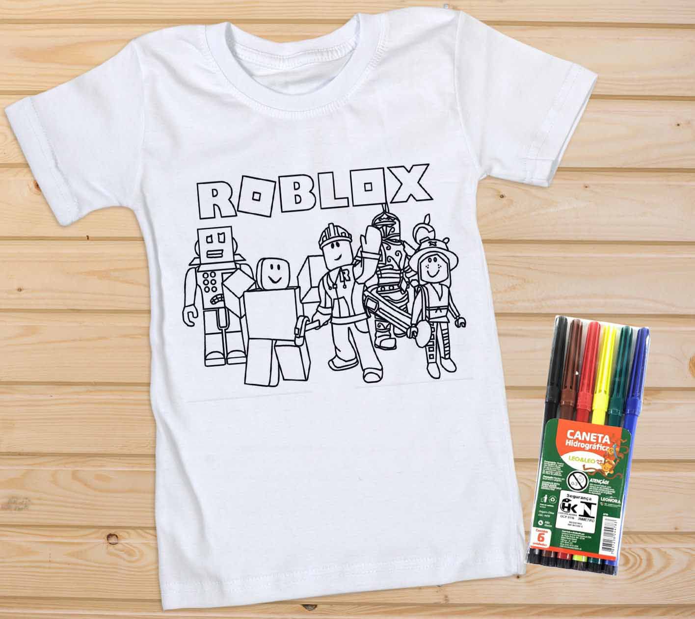 t-shirt feminina - Roblox