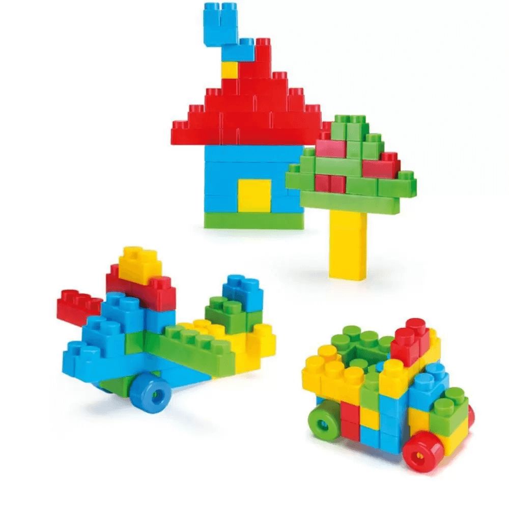 Blocos de Montar - 40 Peças Blocos de Montar Melhores Brinquedos Educativos  Para as Crianças e colchonetes. Conheça a PlayHobbies