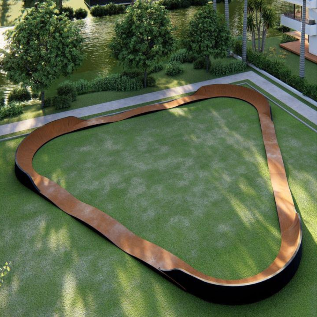 PUMP TRACK - Green Ramps