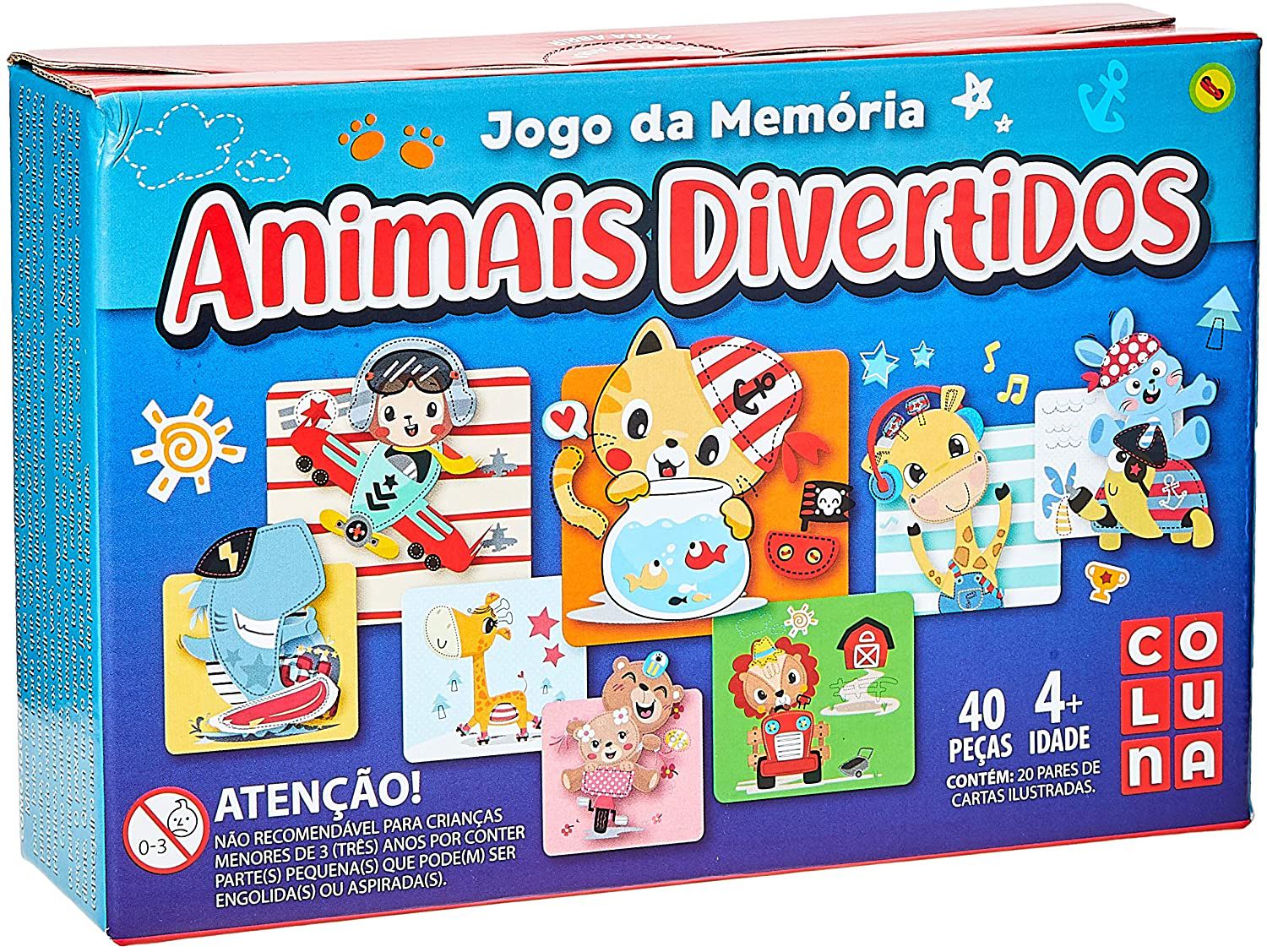 Jogo da Memória - Bichinhos