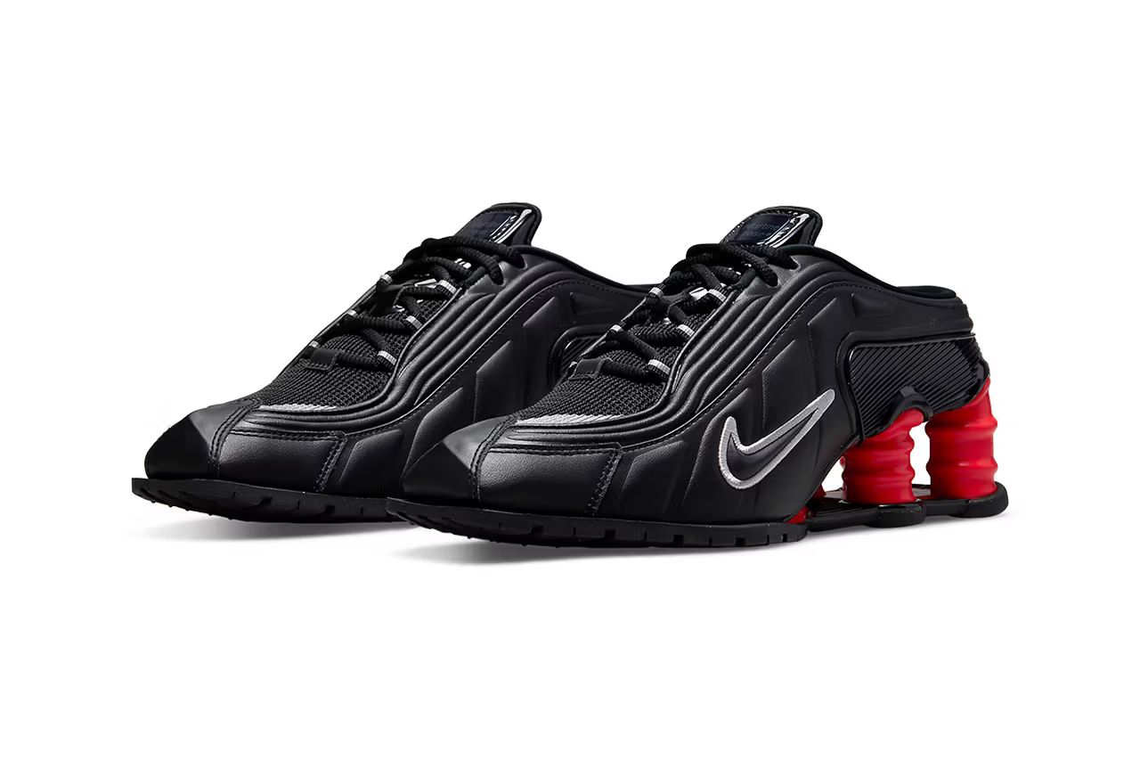 TÊNIS NIKE SHOX MR4 MULE MARTINE ROSE BLACK (COMPLETO TÊNIS NIKE SHOX MR4 MULE MARTINE ROSE BLACK (COMPLETO