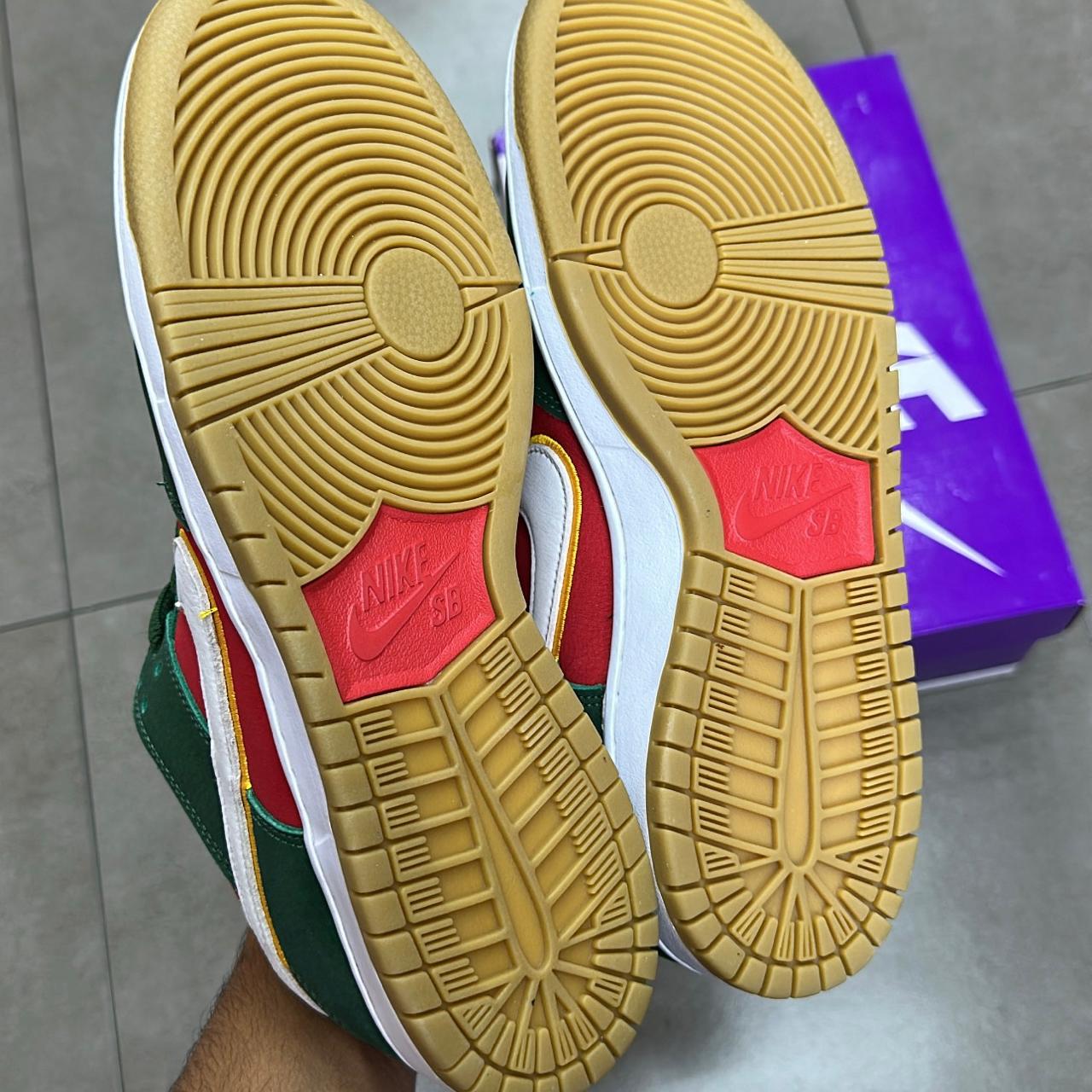 TÊNIS NIKE SB DUNK LOW FIR AND FIRE RED (COMPLETO) - mercadohype