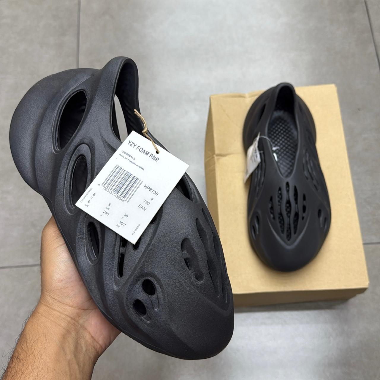 YEEZY FOAM RUNNER ONYX (COMPLETO) - mercadohype