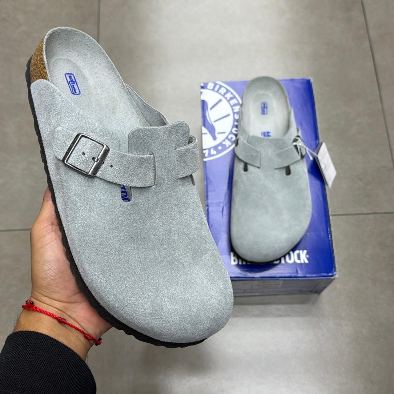 Birkenstock ボストン Pure Sage BIRKENSTOCK CLOG BOSTON SUEDE PURE SAGE (COMPLETO) - mercadohype