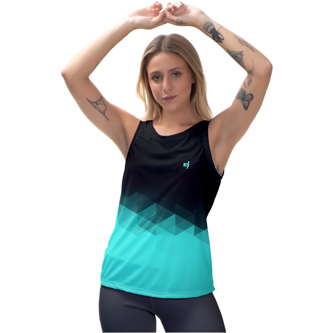 Kit 3 Camisetas Fitness Academia Regatas Blusinhas Dry Fit Feminina 61