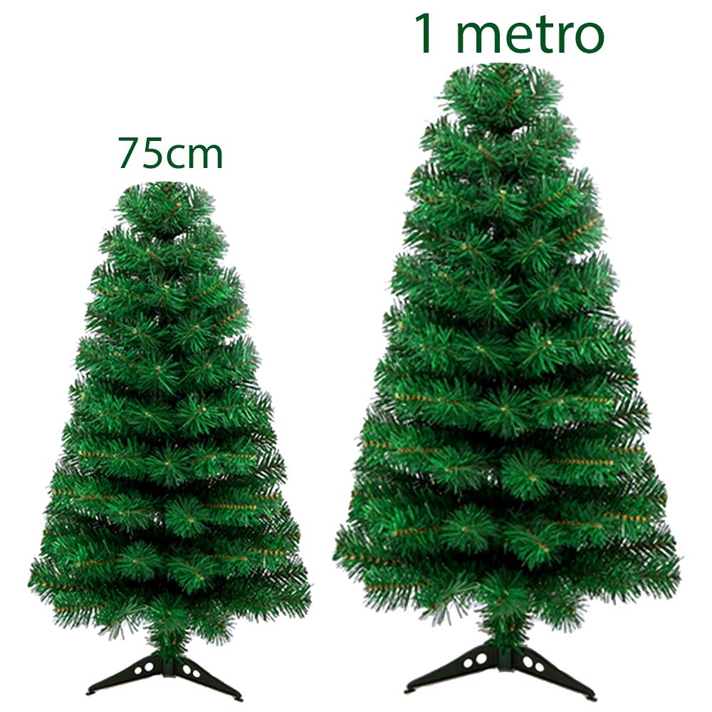 Árvore De Natal Pequena Pé de Madeira Pinheiro Verde Luxo 60cm - 60 Galhos  Premium - top natals - Árvore de Natal - Magazine Luiza