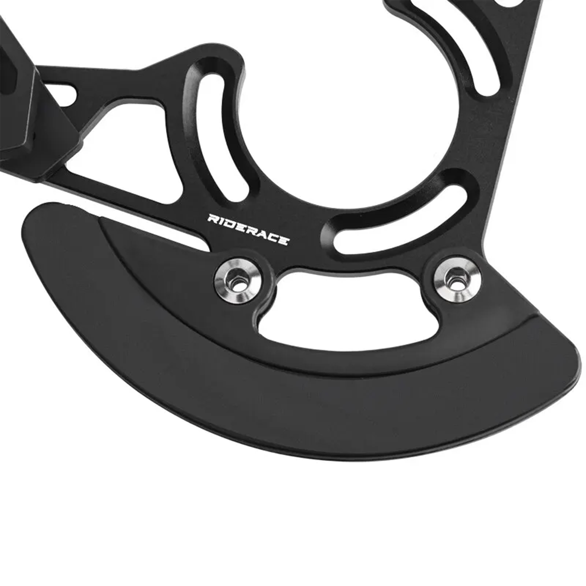 Keenso Protezione MTB Bash Guard in Lega di Alluminio, Protezione Leggera e per Corone ISCG05 ISCG 03 22T-46T Mountain Bike (Black