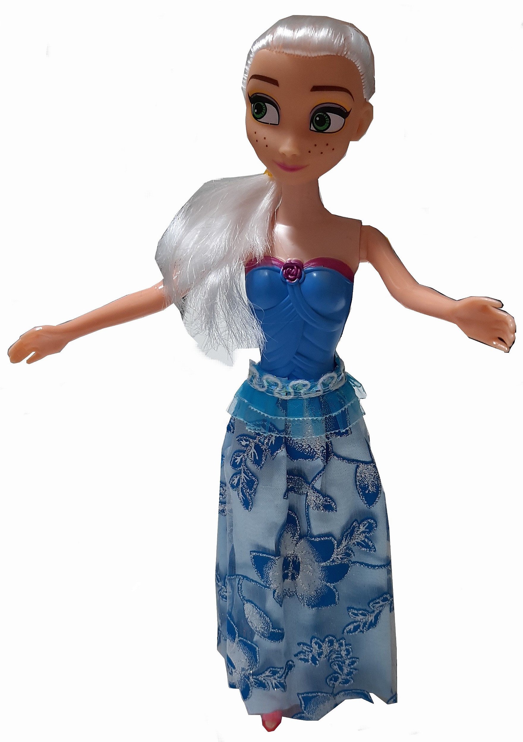 Boneca Princesa Lovely Tipo Frozen Ana - Tekabrinks