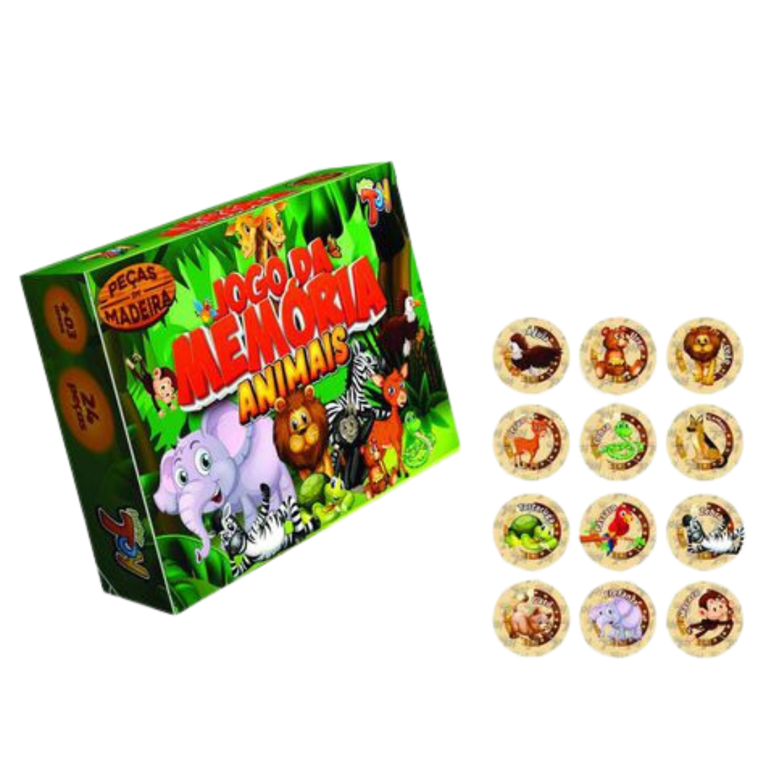 Pin em JOGO DA MEMÓRIA-ANIMAIS