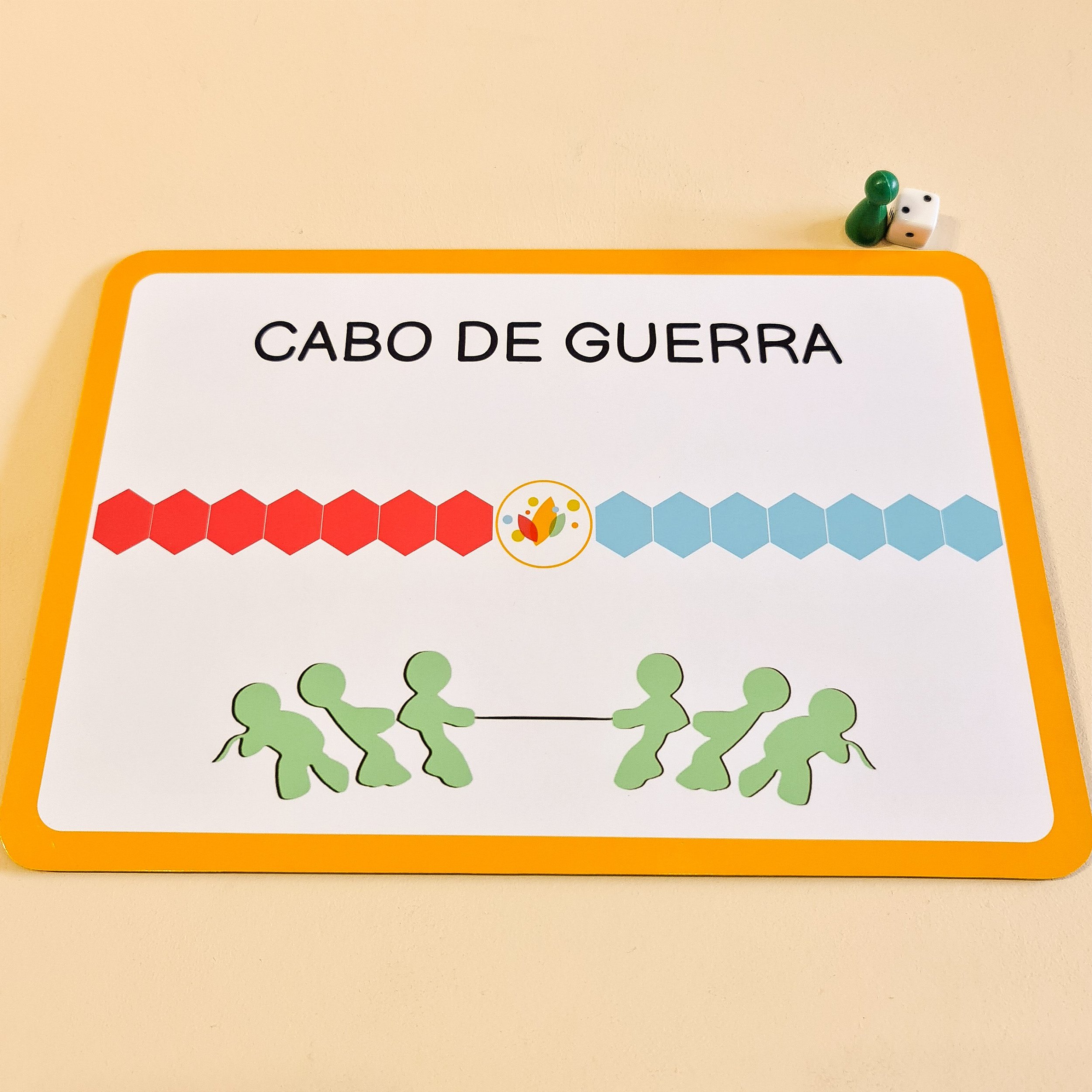 Jogo de Tabuleiro Matemática Fácil