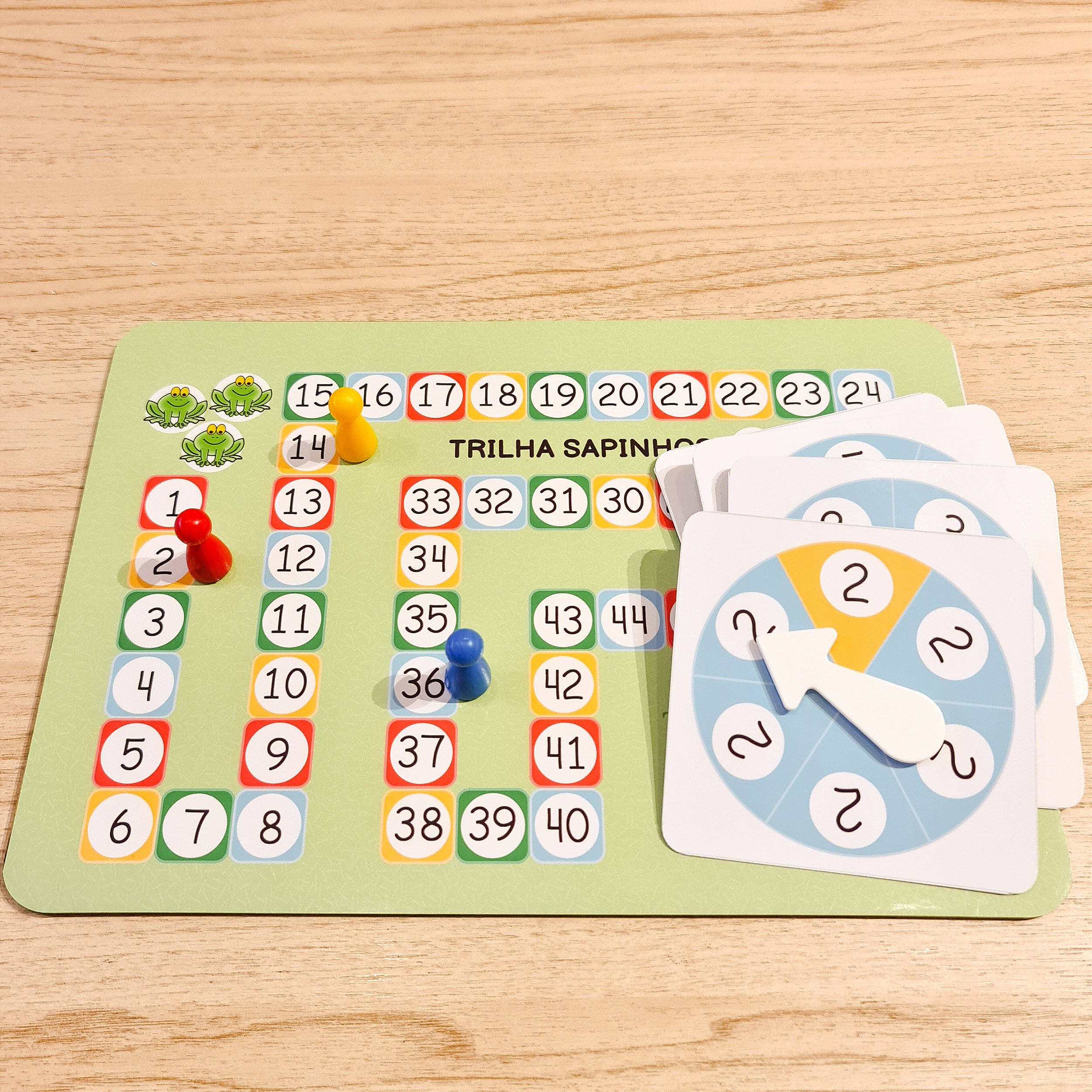 2 Jogos de Tabuleiro Alfabeto, Formas Geométricas e Números
