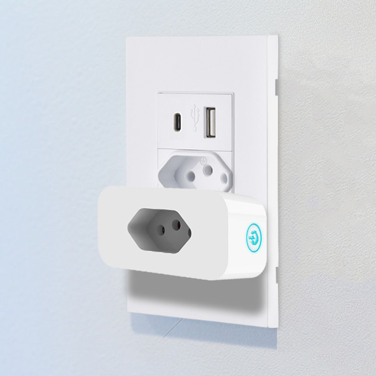 Tomada Inteligente 20 Amperes Wifi Tuya Mede Consumo - Alexa - Bragante ...