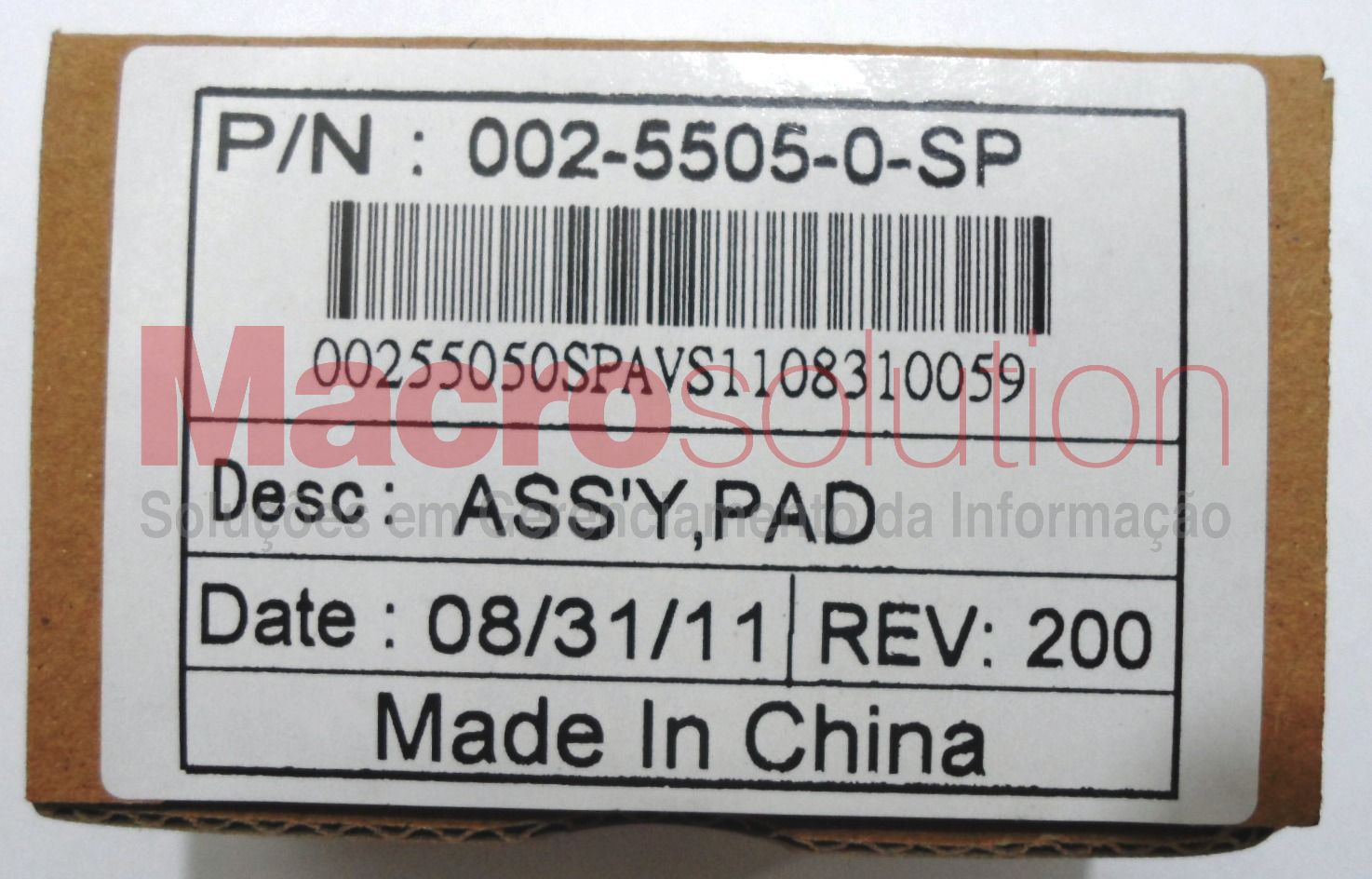 Consumíveis Scanners Avision Avision AV186+ PAD Separador de Documento ...