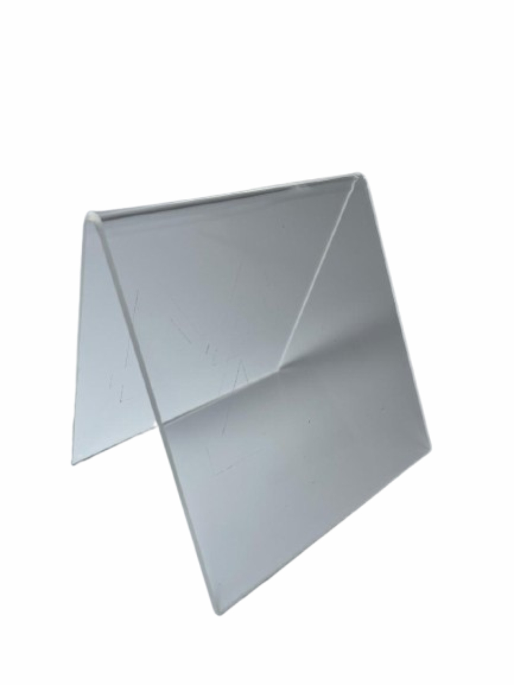 Placa de Mesa em Acrílico Lisa - Multplak Sorocaba
