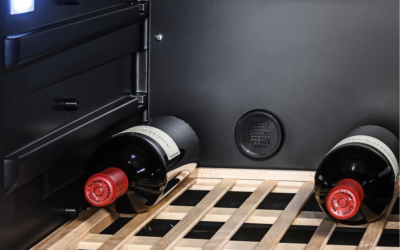 Adega de Vinhos Tecno Professional Gourmet 136 Litros Dual Zone de ...