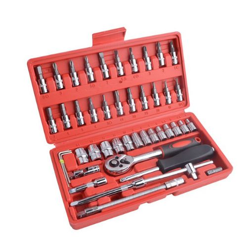 Conjunto Ferramentas Socket 46 Pçs Taiwans Qualitytools Catálogo