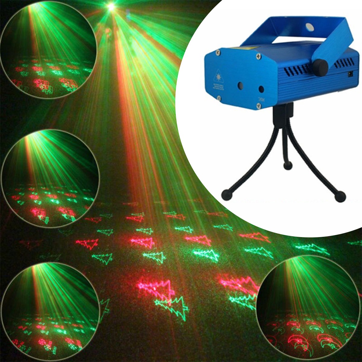 Mini Laser Led Projetor Raio Holográfico Luzes Natal Papai Noel - Catálogo  GrupoShopMix