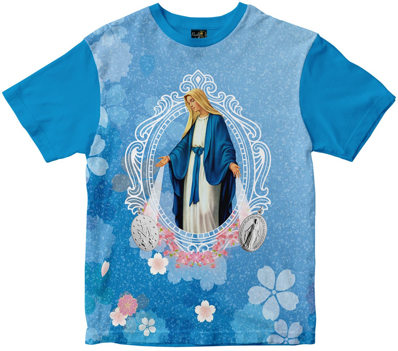 Camiseta Nossa Senhora das Graças Rainha do Brasil - Rainha do Brasil  Camisetas Religiosas