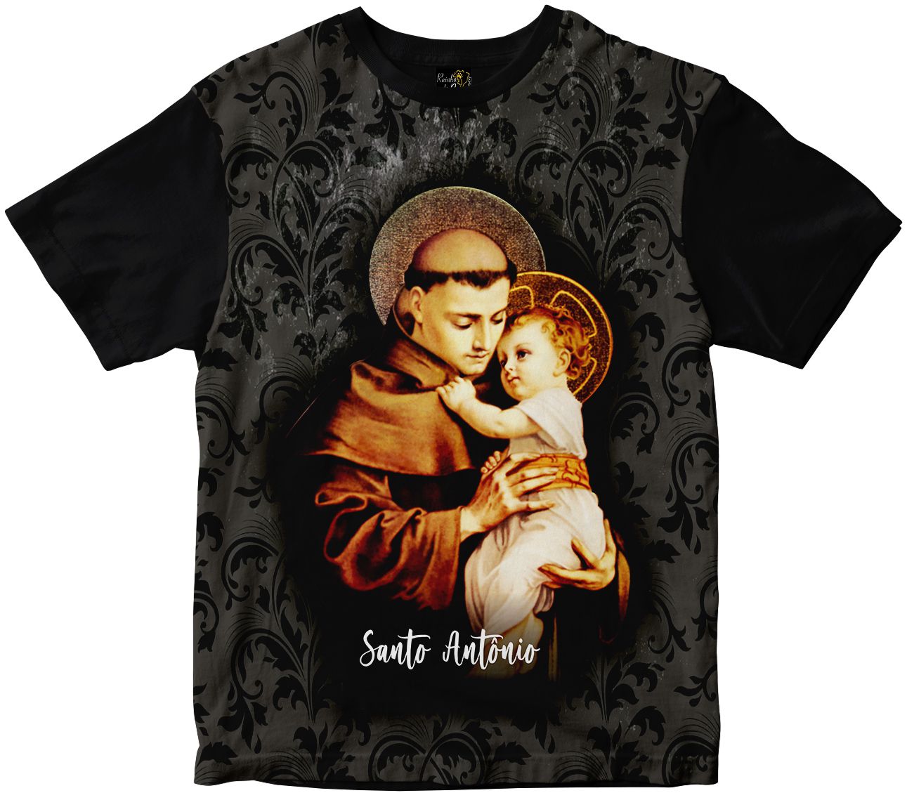 Camiseta infantil religião santo antonio