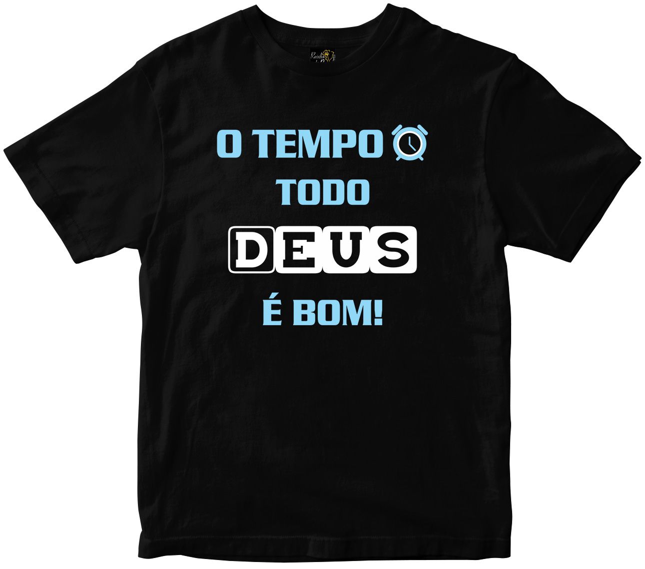 Camiseta O tempo Todo Rainha do Brasil - Rainha do Brasil Camisetas  Religiosas