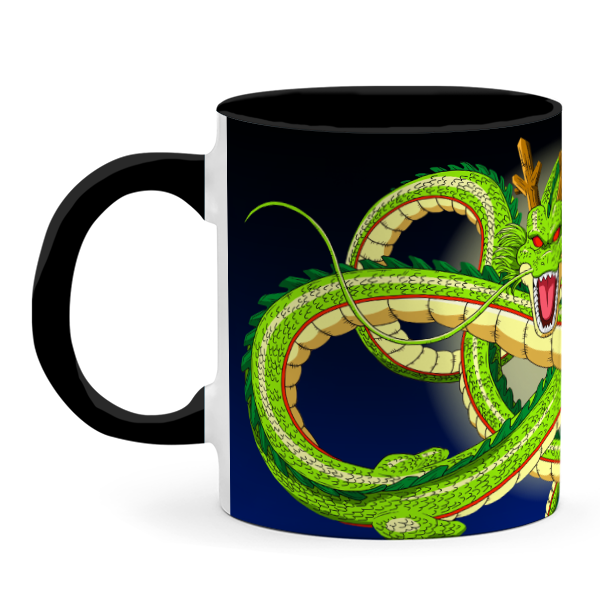 Arte para Caneca Dragon Ball Shenlong e as Esferas do Dragão