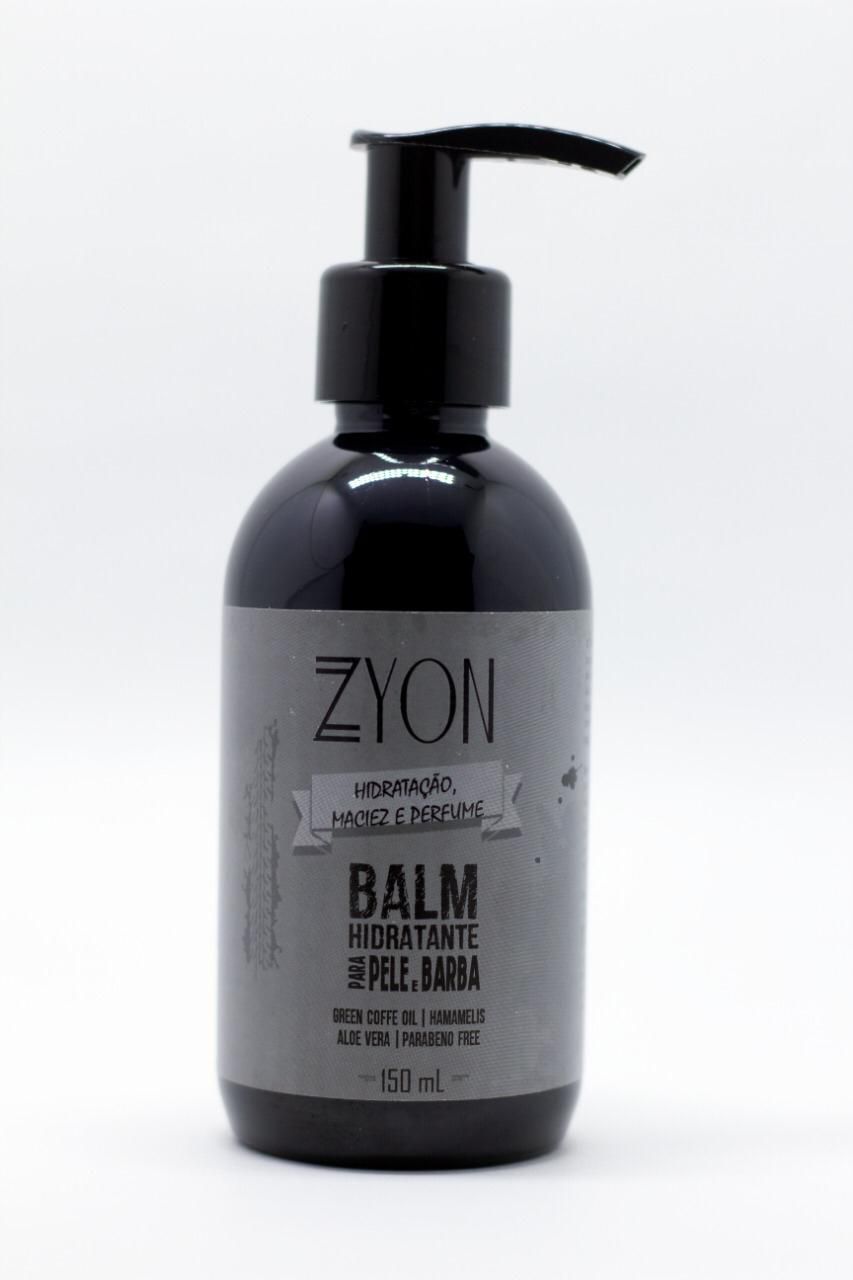 BALM PARA BARBA E PELE ZYON Barba Nobre