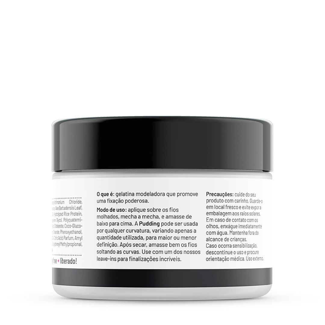 Curly Care Gelatina Definidora Pudding 300ml Niale Cosméticos e