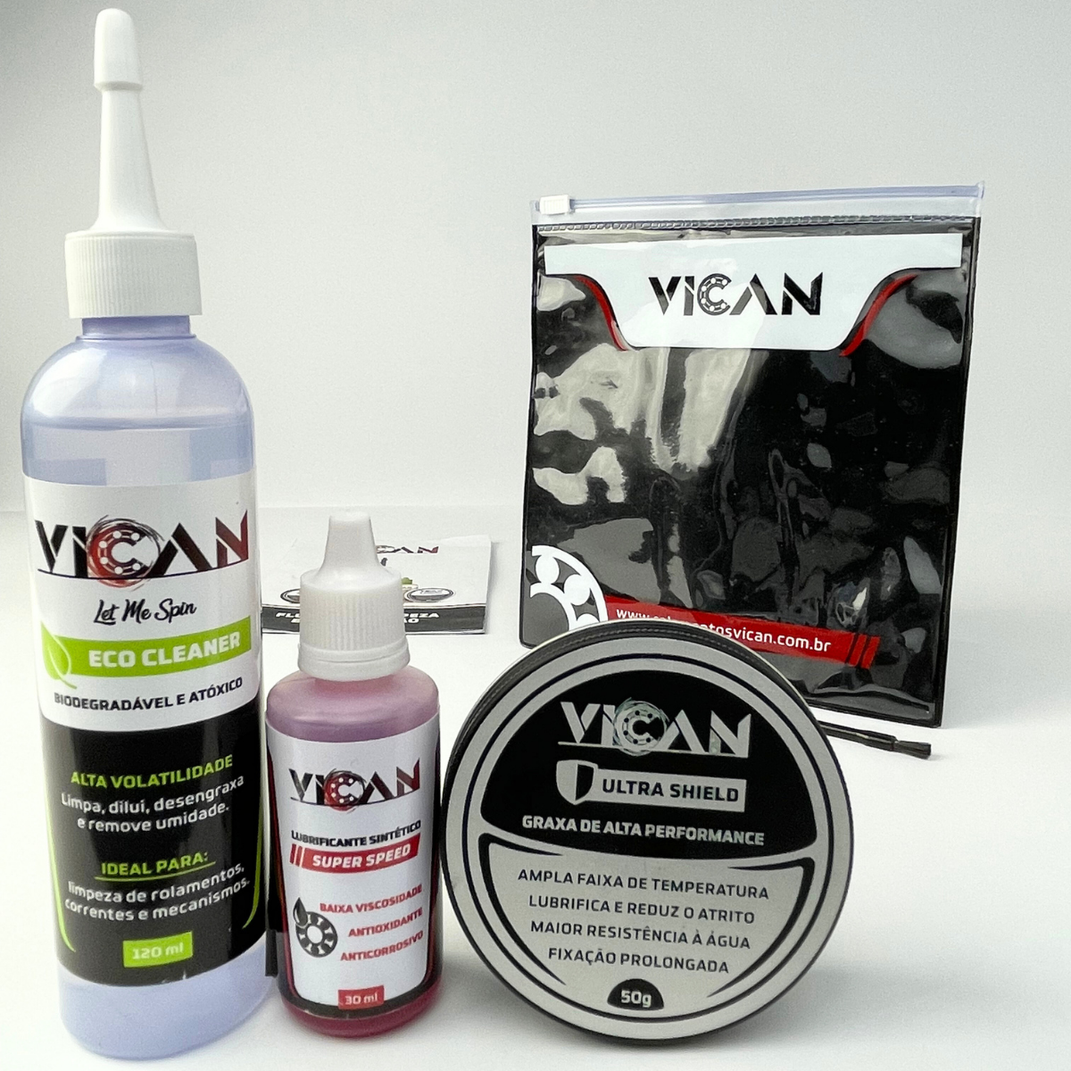 vince COMBO MANUTENÇÃO VICAN AFRODITE - Vican - Rolamentos