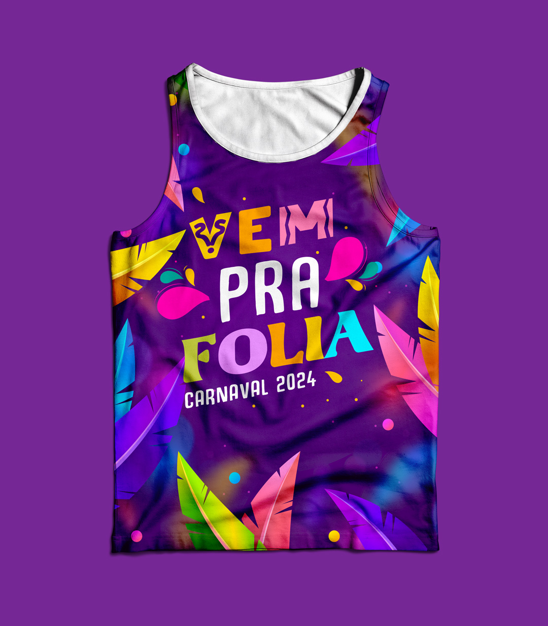 Abadás Carnaval Personalizados - Home Office Personalizados