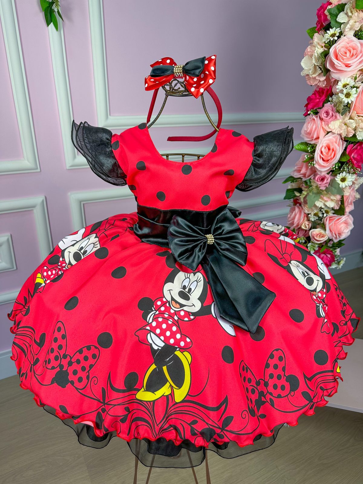 Vestido Infantil Temático Princesa