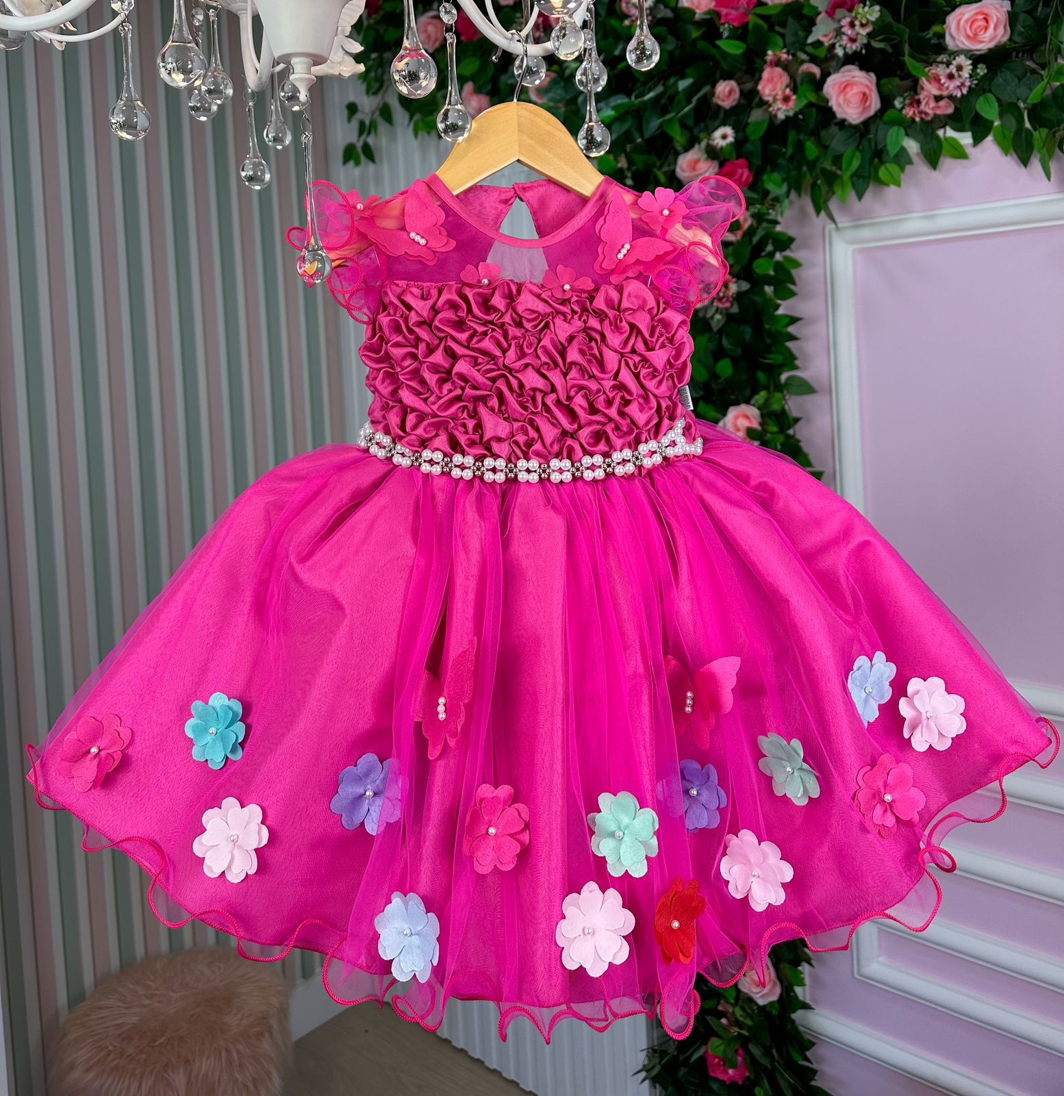 Vestido princesa jardim sales encantado