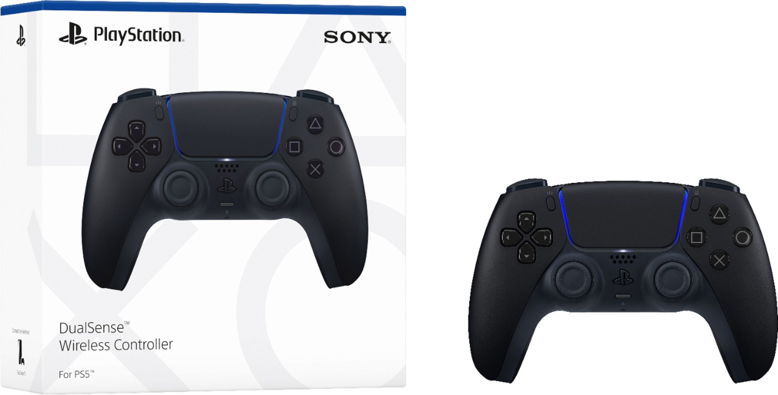 Dualsense Midnight Black - MK GAMES BH - MKGAMES - Sua Melhor Loja