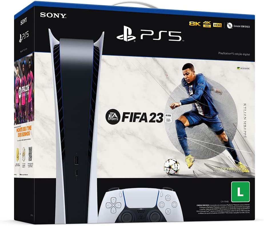 Jogo Fifa 23 Mídia física para Playstation 5 PS5