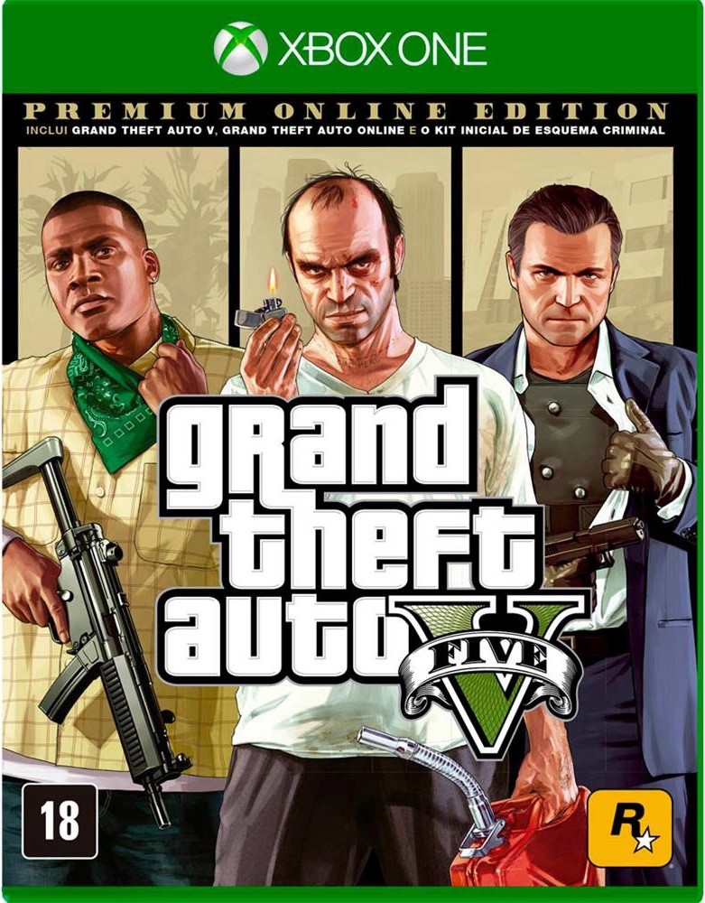 Gta 5 Grand Theft Auto V Xbox One Código 25 Dígitos